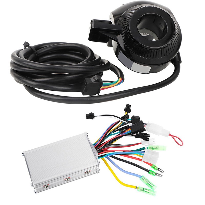 24V 350W Brushless Motor Controller LCD Display Thumb Throttle for