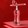 Auto Cordless Airbrush Kit Rechargeable Handheld 17.4psi Compressor for Nails