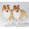 Semeid Handmade Resin Shetland Sheepdog Figurine (Brown)