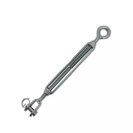 Unbranded Stainless Steel T316 3/16" x 2-1/4" Turnbuckle Rigging Jaw & Eye Marine Grade
