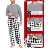 lemorliva Men & Women Pajama Sets for Couples Long Sleeve