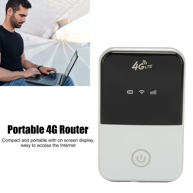 4G LTE Mobile WiFi Hotspot Intelligent Display Support 8 Users