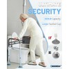 SOUHEILO FSA Eligible Toilet Safety Rails, Adjustable Toilet Rails for