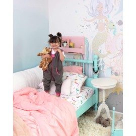 baby deedee Kicker Sleep Sack with Feet, Slate, 18 Months, SK09