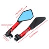 Rear View Side Mirrors Durable Aluminum Alloy Motorcycle Side Mirrors