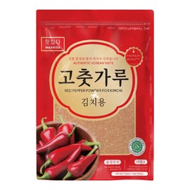 Starry Mart Hot Red Pepper Powder Flakes (Gochugaru Korean Chilli Powder) 500g HALAL (Pack of 6)
