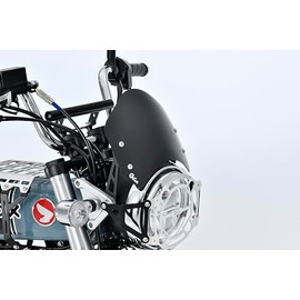 G Craft 31537 Aluminum Meter Visor, Matte Black, Monkey 125 (JB02, JB03, JB05), DAX125 (JB04 JB06)