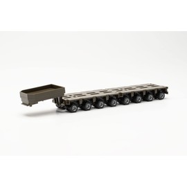 Herpa Goldhofer THP-SL Semirimorchio 1 pezzo fedele all'originale in scala 1:87, modello di camion, accessori modellismo, decorazione