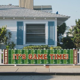 Lofaris Outdoor Kids Party Banner - 2.5x 0.45m Football-Themed Birthday Decorations for Boys, Perfect for Game Day Parties, Baby Showers & Sports Events