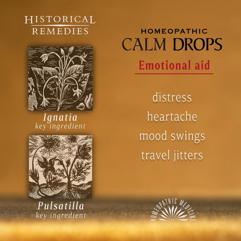 Historical Remedies Calm Drops Homeopathic Lozenges (1 Pack)| Natural Care