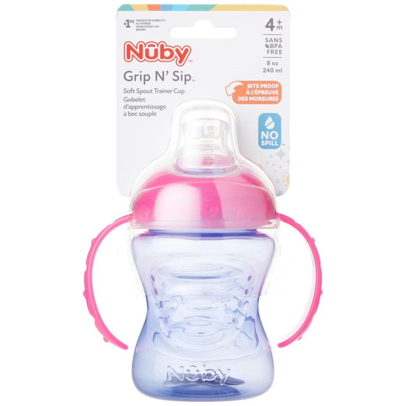 Nuby No-Spill Grip N'sip
