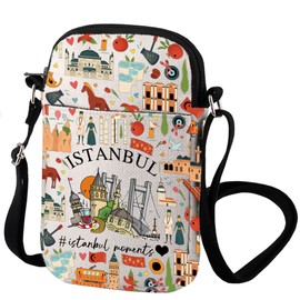 Istanbul Travel Shoulder Bag Hagia Sophia Gift Turkey Travel Gift Istanbul Cityscape Historical City Gift, Istanbul