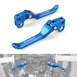 NICECNC Brake Levers Folding Front Rear Brake Levers Compatible with Surron Light bee X/S/ L1E Motorcycle Aluminum CNC Brake Lever Compatible with Segway X160 X260 See Fitment