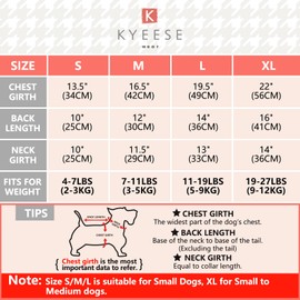 KYEESE Dog Sweater Diamond Plaid Small Dog Sweater with Long Sleeve Turtleneck Dog Sweater for Small Dog Thick Dog Clothes Warm Dog Clothes, Gray, Medium