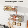 Orimade Shower Caddy Basket Shelf with 5 Hooks Adhesive Organizer