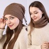 USB Electric Heating Hat Warm Heated Hat Outdoor Knitted Heated