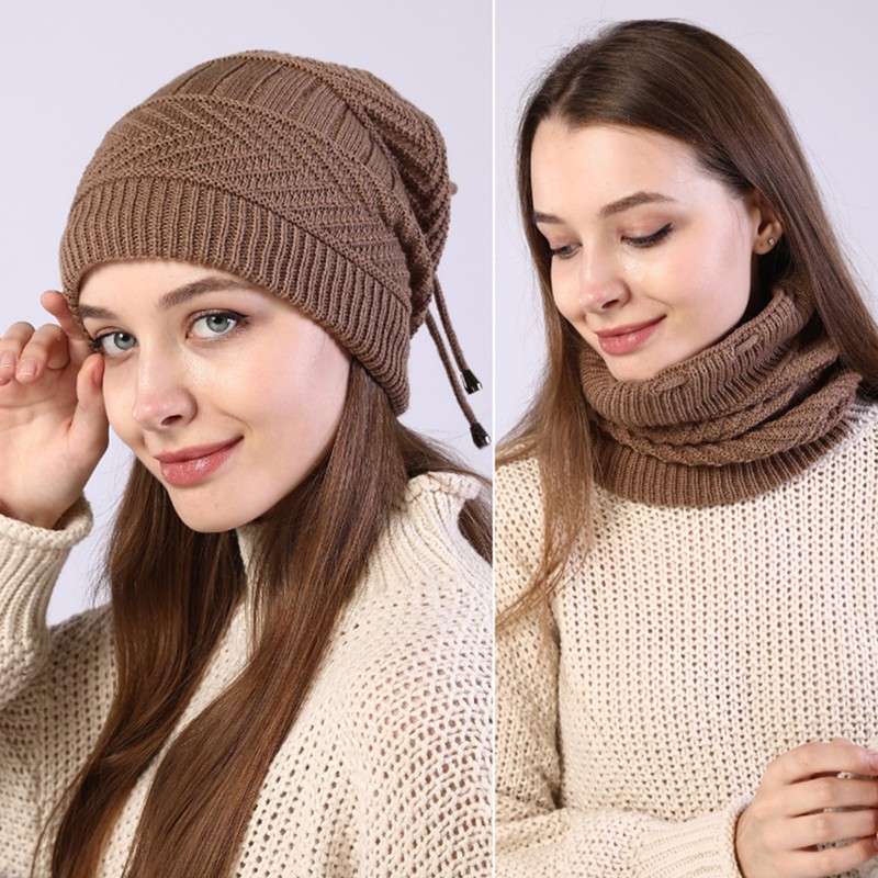 USB Electric Heating Hat Warm Heated Hat Outdoor Knitted Heated