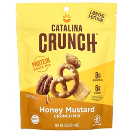 Catalina Crunch Mix Honey Mustard Protein Snack Mix | Low Carb, High Protein, Keto Snacks, Pack Of 1