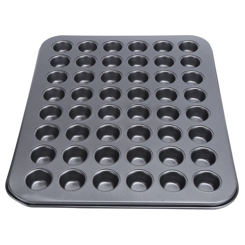 48Cup NonStick Mini Round Cupcake Pan Tray Baking Mould Bakeware