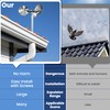 4 Pack Reflective Spinning Bird Deterrent, Wind Powered Aluminum Bird