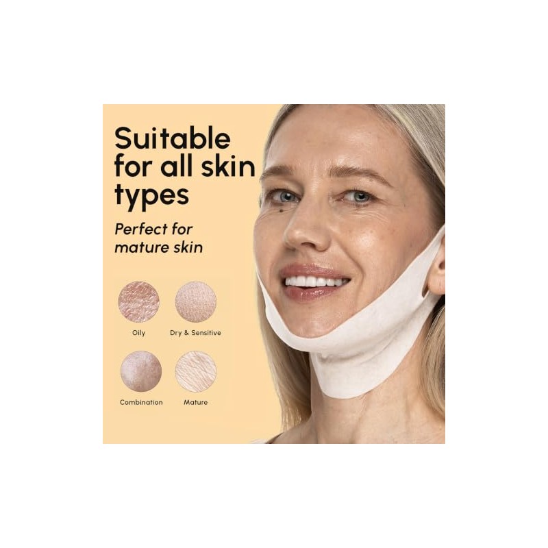 MAREE- Mascarilla reafirmante de mandíbula para mentón y cuello la
