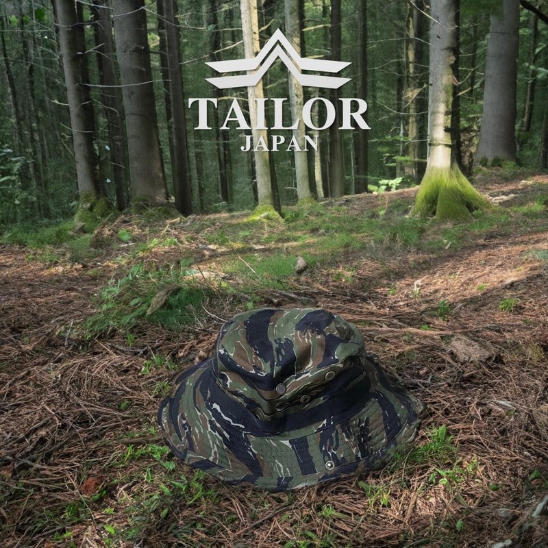 TAILOR JAPAN Boonie Hat, Jungle Hat, Camouflage, Multicam, Multi, Camouflage,