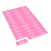 ForPro Professional Collection Sparkle Mini Buffer Sheet, Pre-Cut, Double-Sided Manicure