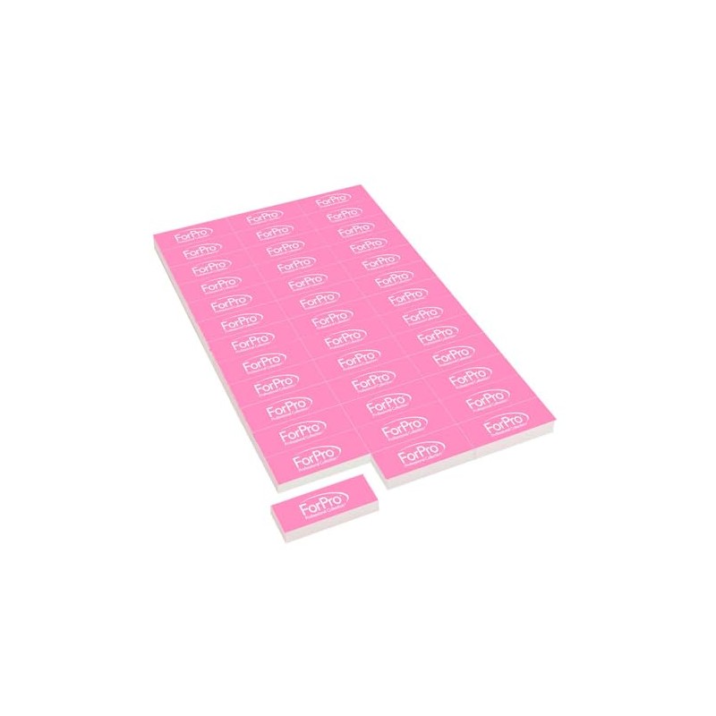 ForPro Professional Collection Sparkle Mini Buffer Sheet, Pre-Cut, Double-Sided Manicure