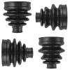 Caltric 2 Front Inner Outer Axle CV Boot Kit for