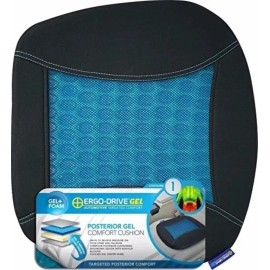 pharmedic Cojín De Gel Memory Foam Asiento Auto Oficina Casa