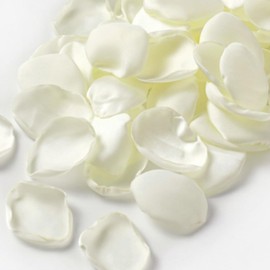 Tikroom 200Pcs Artificial Rose Petals - Extra Large Silk Flower Petals Bulk Pack for Wedding Reception, Centerpiece Decor, Romantic Night & Bridal Shower (Includes Gift Box)