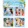 12Pcs Reusable Water Balloons, Refillable Water Balls with Quick Fill