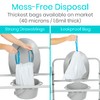 Vive Commode Liners for Bedside Toilet Chair Bucket, Bedpan (100