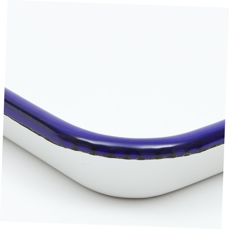 MOKKHNB Enamel Roasting Baking Dish Heat Resistant Oven Tray for