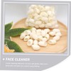 Healvian 60pcs Natural Silk Ball Facial Cleansing Gentle Exfoliating Face