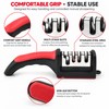 4-Stage Knife Sharpener for Kitchen Use – Handheld Multi-Slot Sharpening