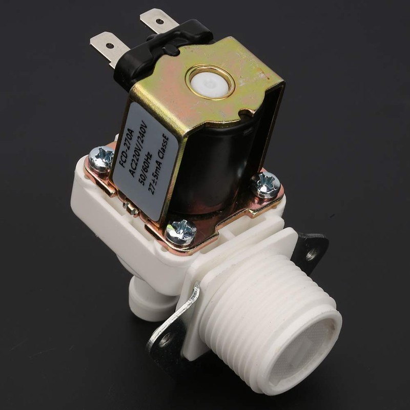 AC 220V Normally Closed Electric Plastic Solenoid Valve for Ice