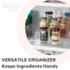 Oggi 3 Tier Spice Organizer & Pantry Storage- For Shelf,