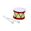 Dollhouse Miniature 1:12 Scale 3 Pc Drum with Sticks Set