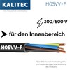5 m Kalitec H05VV-F Hose Cable 3 x 1.5 mm²