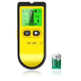 Stud Finder Sensor Wall Scanner, 5 in 1 Upgraded Electronic Stud Sensor Wall Detector Center Finding with LCD Display for Five Scan Modes for Wood Stud/Metal/Live AC Wire/Deep Detecting