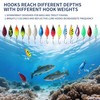 Trout Spoon Set, Trout Bait, 2.5 g/3.5 g/5 g, Fishing