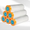 Multipurpose Paint Dust-Proof Taped Plastic Sheeting for Cleaning & Covering Small 2ea