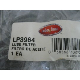 LUBER-FINER NEW GENUINE LUBER-FINER LUBE FILTER (PN LP3964)