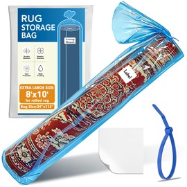 Heavy Duty Rug Storage Bags for 8' x 10' Rolled Rug