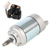 WFLNHB Starter Motor with Solenoid Relay Replacement for Honda FourTrax