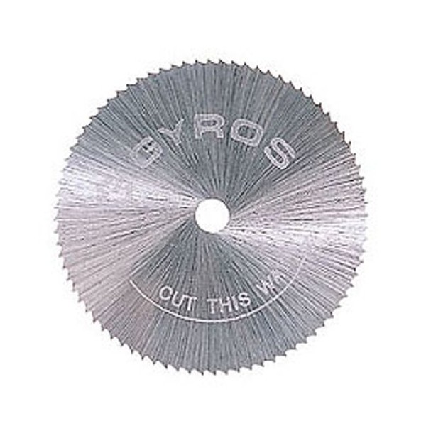 Gyros 81-11215/10 Saw Blades, Fine-Teeth 1-1/4" - Bulk 10 pcs. For Dremel Type Tools