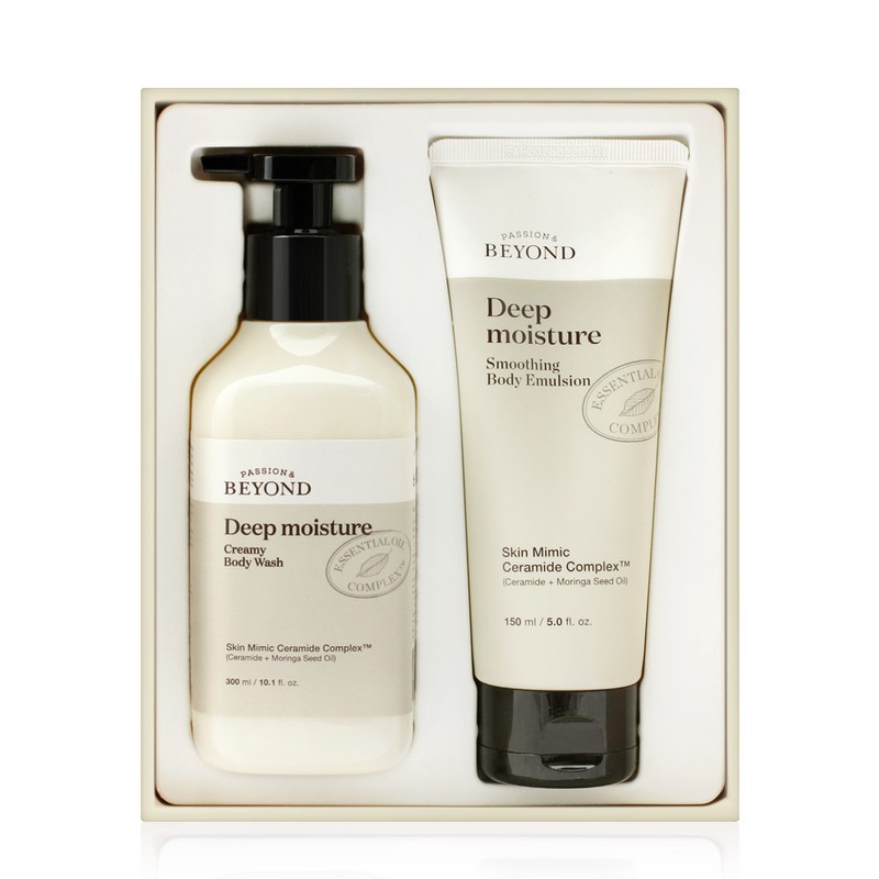 Lime Shopping [Beyond] Deep Moisture Body Wash Lotion 2-Piece Basic