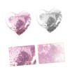 NOLITOY Eye Cool Pad Set 4pcs Heart Shape Gel Eye