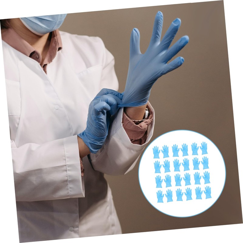 Angoily 100pcs High-elastic Cleaning for Home Use Powder- Comfortable Breathable